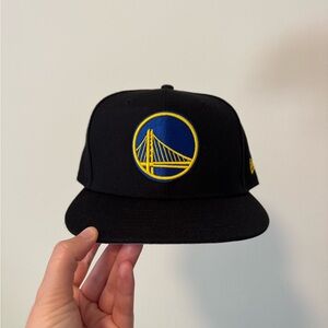 Golden State Warriors Black SnapBack